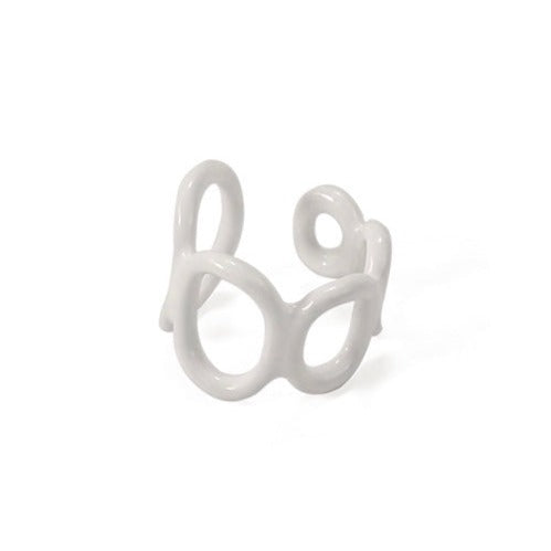 Loop Ring, White