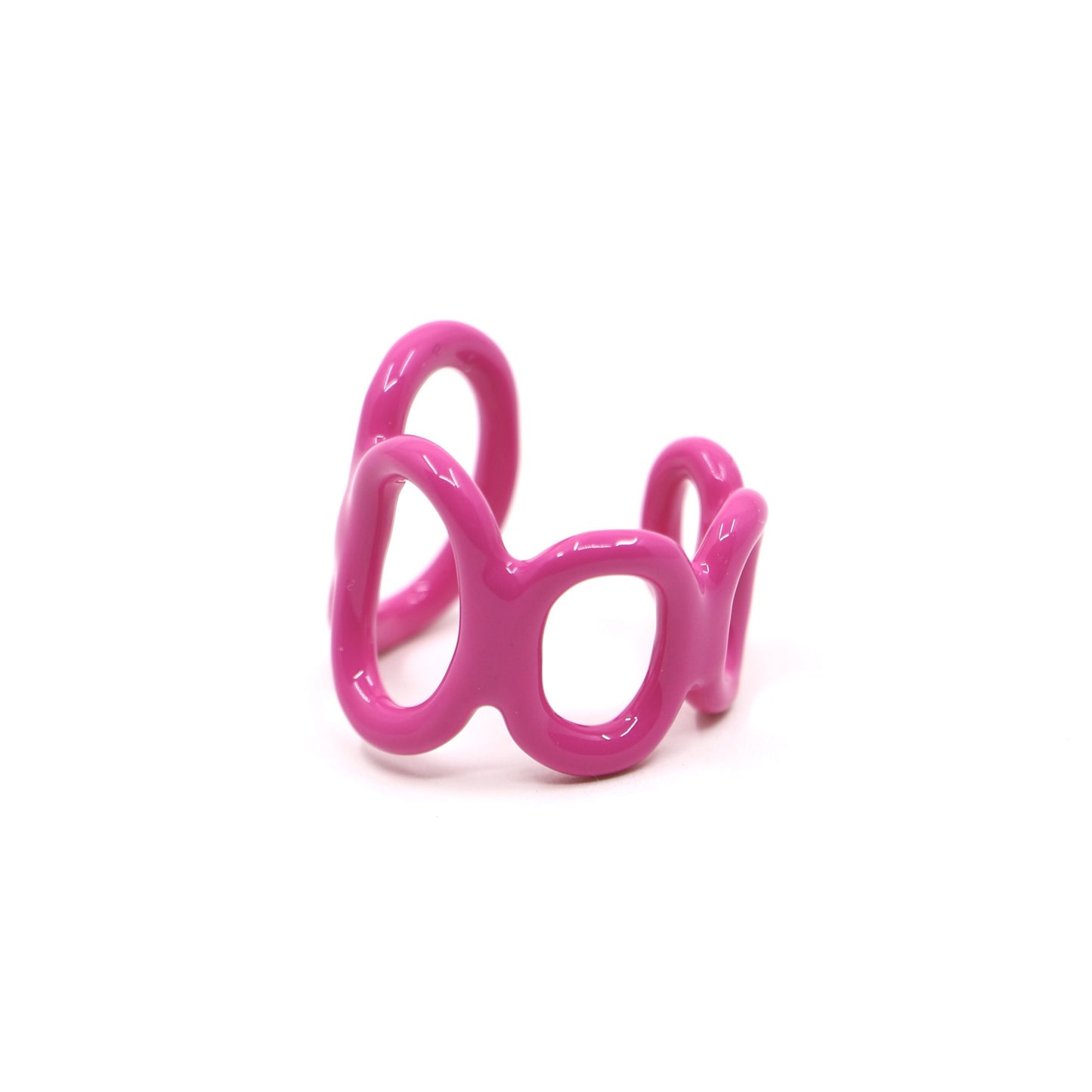 Loop Ring, Fuchsia