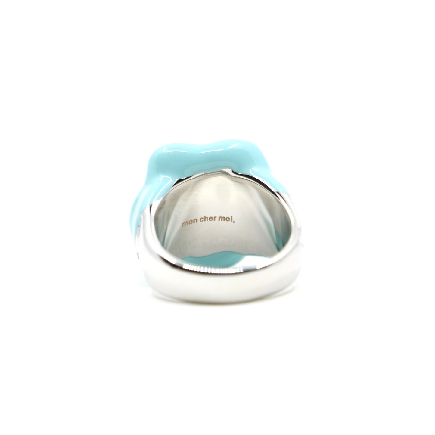 Stamp Ring, MCM Blue