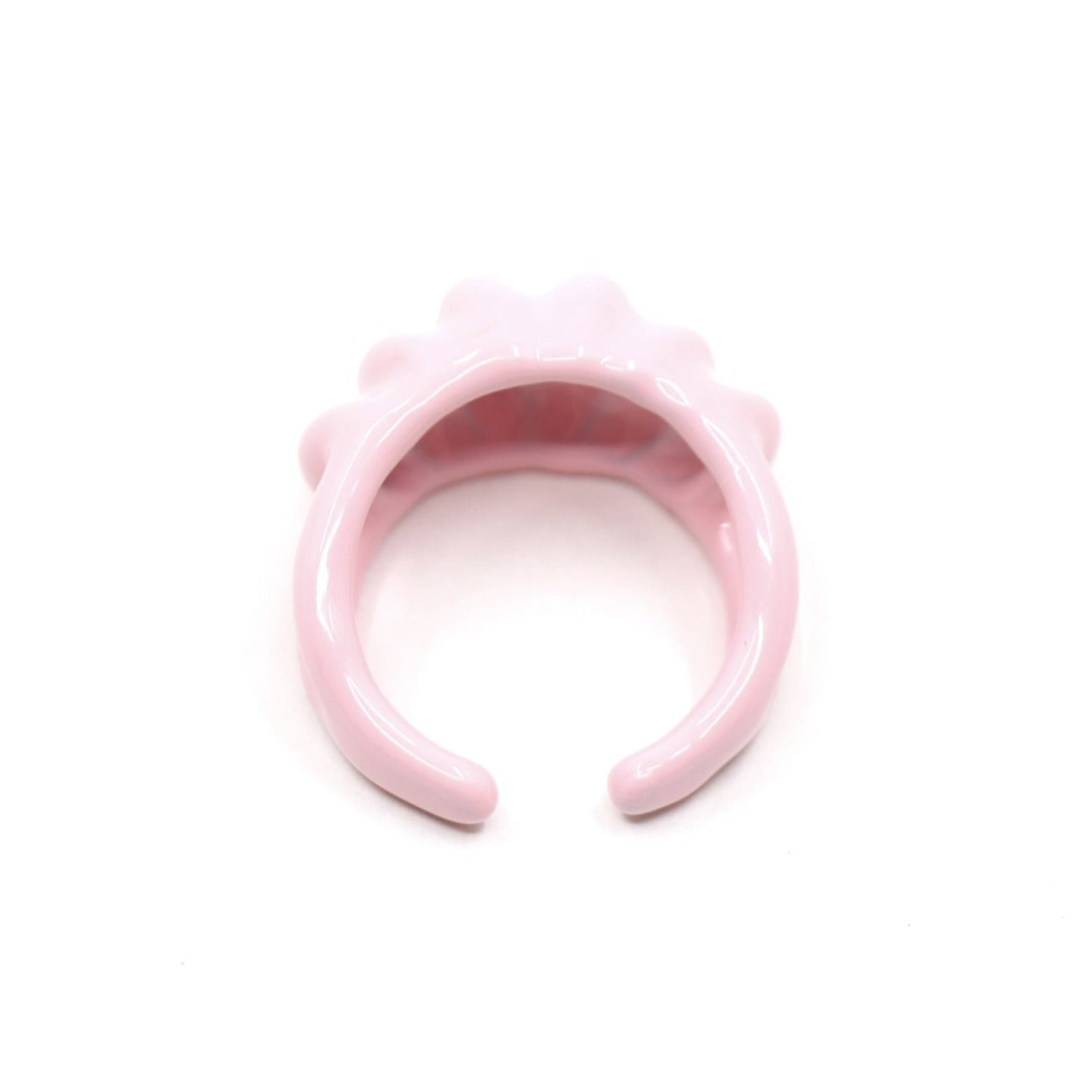 Croissant Ring, Baby Pink