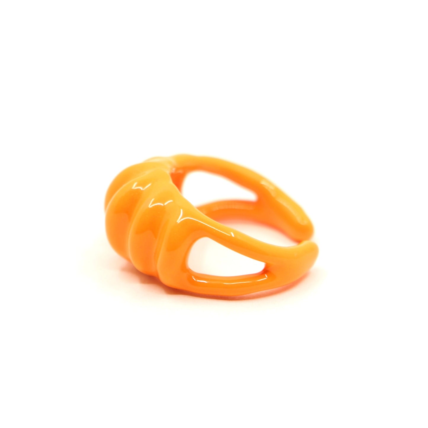 Croissant Ring, Tangerine
