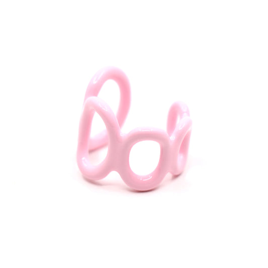 Loop Ring, Baby Pink