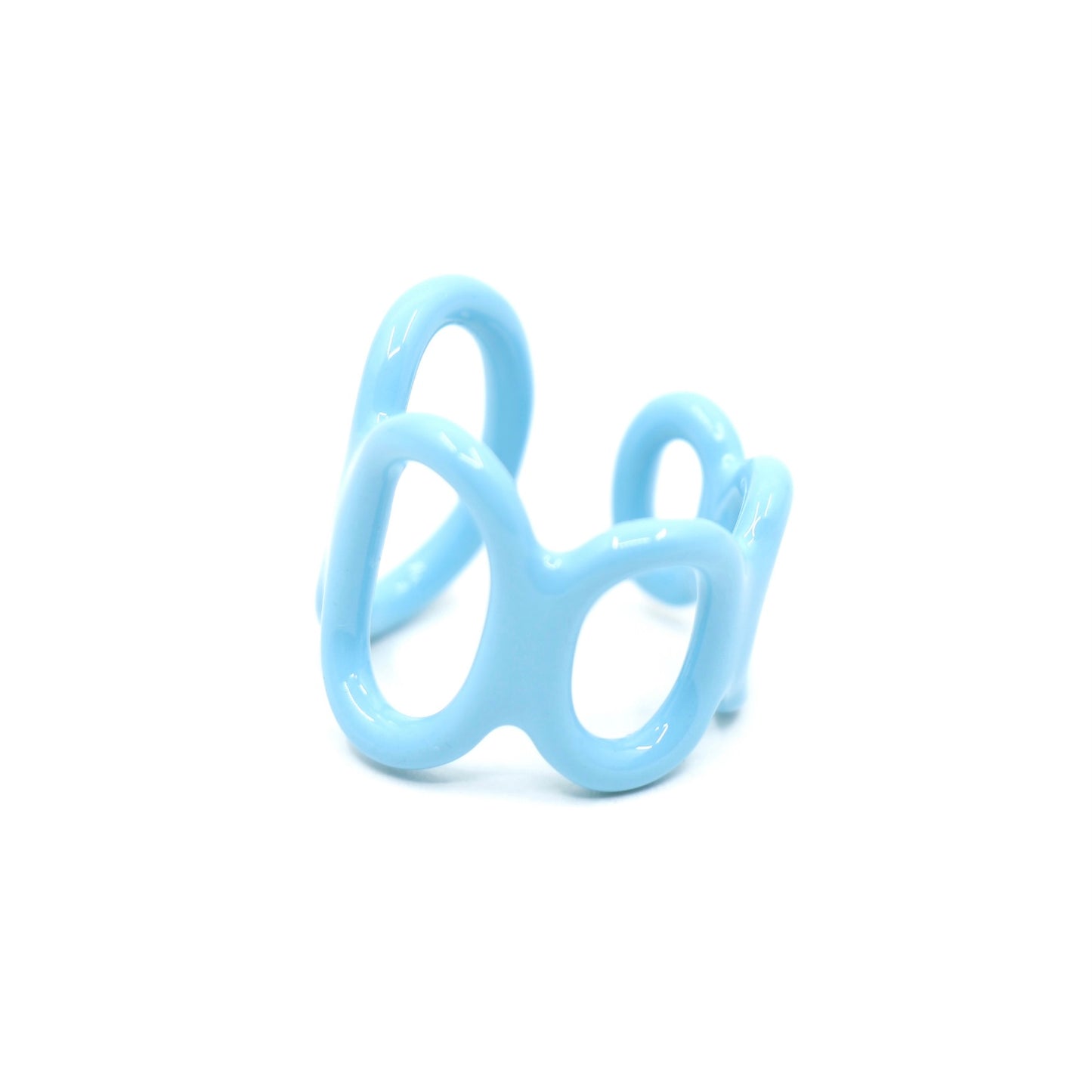 Loop Ring, Powder Blue
