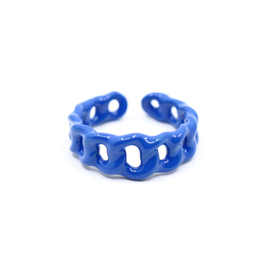 Mini Chain Ring, Paris Blue